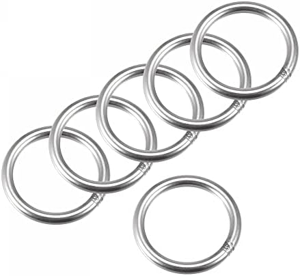 zavareni O-prsten od nehrđajućeg čelika od 404 vanjski promjer 40 mm debljina 6 mm 6pcs