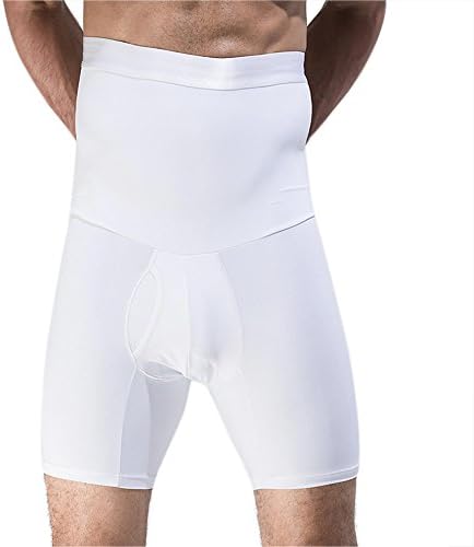 ; Muške kratke hlače visokog struka za kontrolu trbuha, oblikovana odjeća za mršavljenje