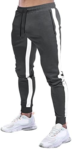Xiloccer muške aktivne hlače vitke jogger hlače muške visoke joggers joga hlače najbolje radne hlače za muškarce joggers bočni slojevi