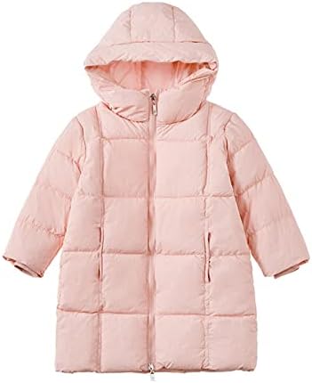 Djeca mališana za bebe djevojčice dječaci zima topla gusta čvrsta pamučna kaputa s dugim rukavima Odjeća 4T Kids Fleece