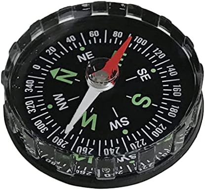 ZJHYXYH 1PC prijenosni mini precizni kompas praktični vodič za kampiranje planinarećih sjeverna navigacijskih gumba za preživljavanje