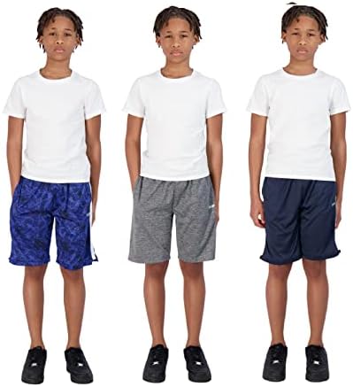 Hind Boys kratke hlače za djecu 3-pakete košarkaške kratke hlače za dječake košarke i sportove