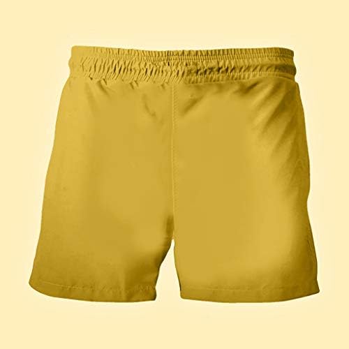 Kratke hlače za muškarce plivaju brze suhe elastični struk Sportski surfanje kratke hlače prozračne solidne boje za kupaonice u boji