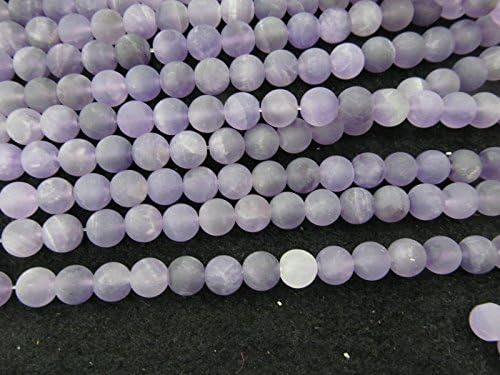 Whoelsale prirodni kvarc ljubičasti kvarcne perle Nakit za izradu perlica disko mat kamen 8 mm puni pramen 16inch