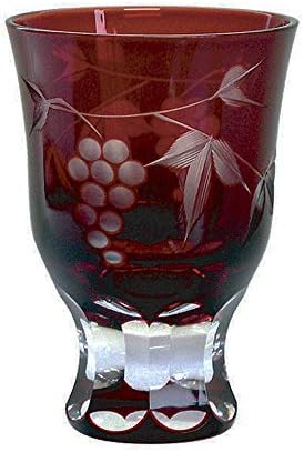 タジマガラス Tajima Glass TG04-83-1B Grape Kiriko Guini, Lapis