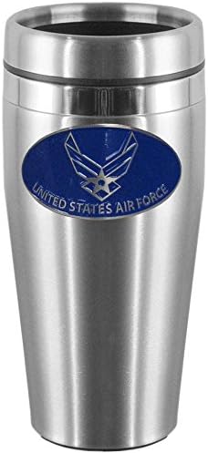 Siskiyou Air Force Travel šalica, 14 oz, čelik
