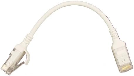 Leviton 5HHOM-6IW 5E Ultra High Flex Patch kabel, Ethernet kabel, 6-inčni, bijeli