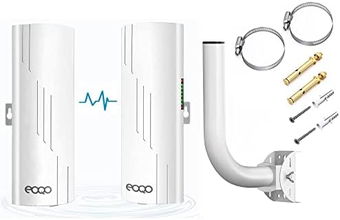 EOQO CPE1201 točka do točke 1000Mbps 1Gbps Gigabit Wireless Most: 5,8 GHz VELIKI WIFI MOST VANJI SA UNIVERSKIM ANTENNIM BORAKIM BOLKEME