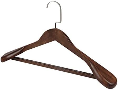 Vješalice od drveta solidna vješalica drvena široka odijela rame visokokvalitetni kaputa i organizatori skladištenje s poklopcima