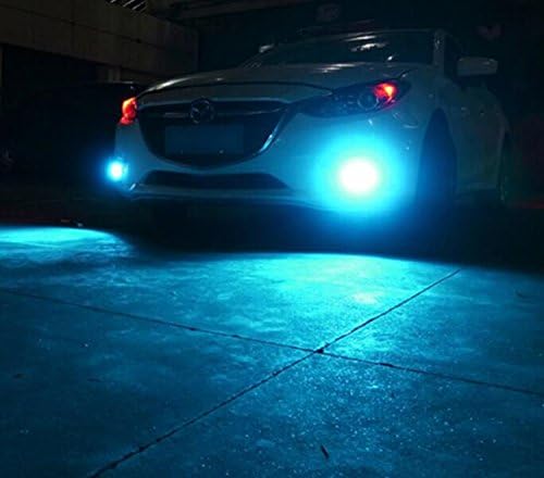 Alla Lighting 2000 Lumens HB4 9006 LED 8000K ledeno plava svjetla za maglu, žarulje velike snage 3030 36-SMD Izuzetno super svijetle