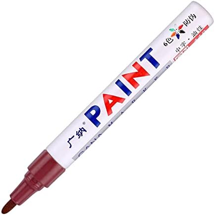 BSXGSE 1PCS vodootporna olovka za trajnu boju za gume za gume za gume gume od gumenog metala 5ml v5 olovke colo