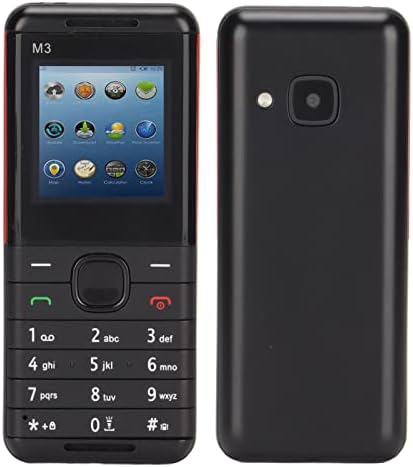 DIYEEENI seniori otključanih mobitela, 2G velikih gumba Mobilni telefon s 1,44in zaslonom, dvostruki telefon SIM kartice za starije