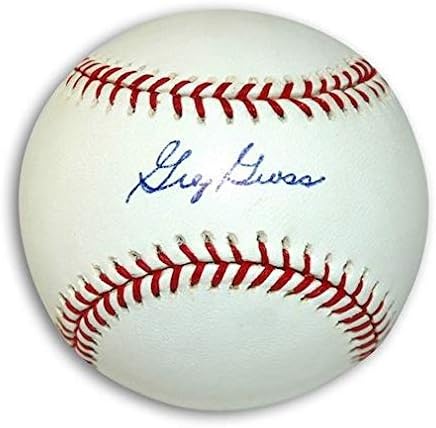Autografirani Greg Gross MLB bejzbol Autografirani - Autografirani bejzbols