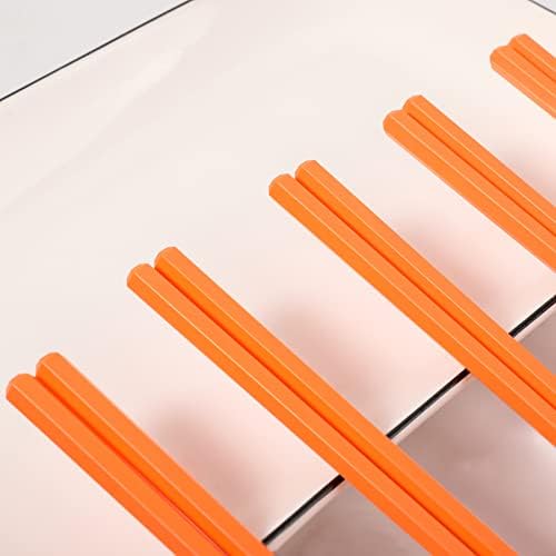 10 pari štapića od stakloplastike-štapići za višekratnu upotrebu koji se mogu prati u perilici posuđa, 9,63 inča /24,5 cm, mat neklizajući