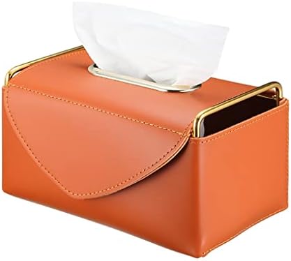 Orange kožna dizajnerska kutija za tkivo dnevna soba spavaća soba automobilska papirna kutija