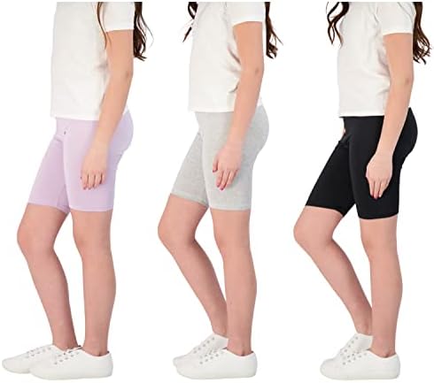 Hind 3-Pack Girls Atletic Shorts, Bicike Shorts, odjeća za vježbanje za djevojčice