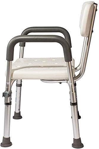 Stolice za kupanje Goodbz, sjedalo za kupanje stolica za kupanje - lagana aluminij - ne -klizač - podesiv visina - s naslonima za ruke