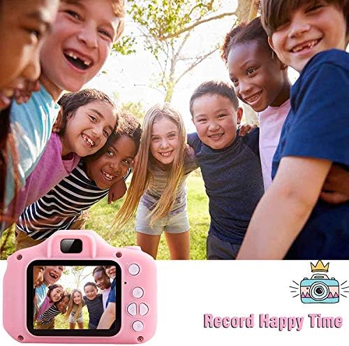 Surlong Kids Camera igračka, dječja digitalna videozapisa, kamera od 2 inča 1080p punjiva akcijska kamera, rođendanski božićni blagdanski