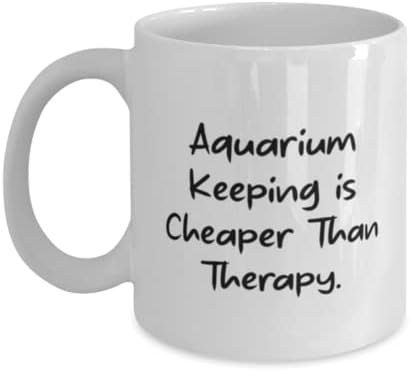 Jedinstveni akvarij čuvanje poklona, ​​čuvanje akvarija jeftinije je od terapije, novi praznik 11oz 15oz šalica od prijatelja