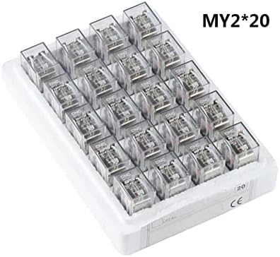 NYCR MY2NJ releja zavojnica Općenito DPDT Micro Mini Elektromagnetski prekidač releja bez utičnice AC 110V 220V DC 12V 24V