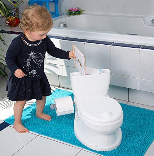 TOLET WCOT trening za bebe ili malu djecu s udobnim toaletnim sjedalom, poklopcem, flushable maramice za skladištenje i papir, nosač
