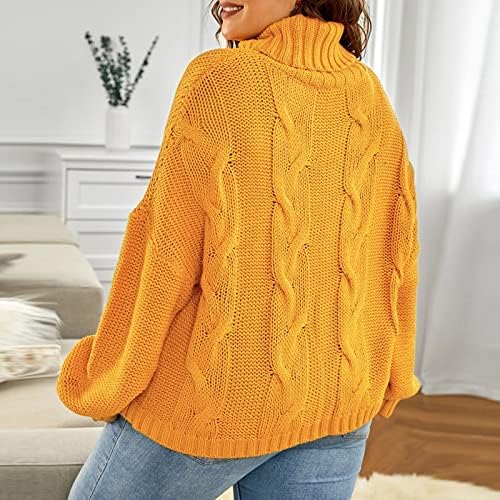 TREBIN Ženski vuneni kardigan džemper, dugi džemperi za žene plus veličine ženskog džempera Halloween Ladies Moda Čvrsta boja