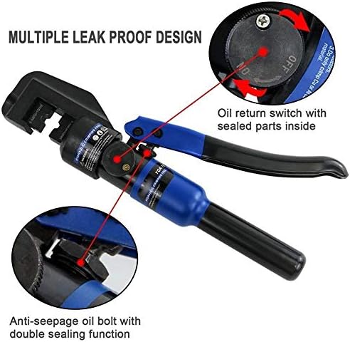 Kovoscj hidraulički alat Kit Hidraulički kabel Criming Criming Cripping Plier Alat Alat za kompresiju YQK-70 4-70MM2 Ručni hidraulički