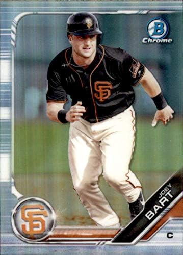 2019. Bowman Chrome nacrt refraktora BDC-134 Joey Bart RC Rookie San Francisco Giants MLB Trading Card