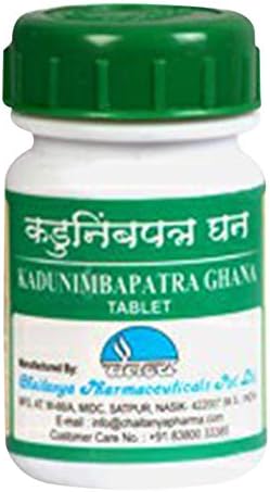 Čajtanja Pharmaceuticalz Kadunimpatra Gana - 60 tableta