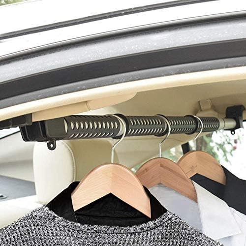 Automobilska vješalica za odjeću, podesiva teleskopska šipka, automobilska vješalica za odjeću s 3 dijela protukliznih ručki razdjelnika