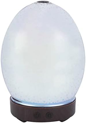 UXZDX 100ml staklene aromaterapije difuzor Aroma difuzor za ovlaživač zraka sa 7 boja noćne svjetiljke za kućnu spavaću sobu