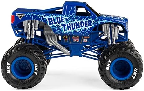 Monster Jam, službeni kamion Blue Thunder Monster, kolekcionarsko vozilo, 1:24 Ljestvica