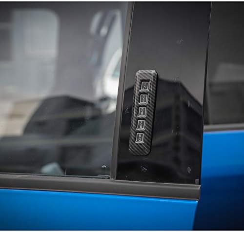 Keptrim za F150 ABS Uređaj lozinke za zaključavanje vrata od karbonskih vlakana za 2014-2020 Ford F150, 1PC