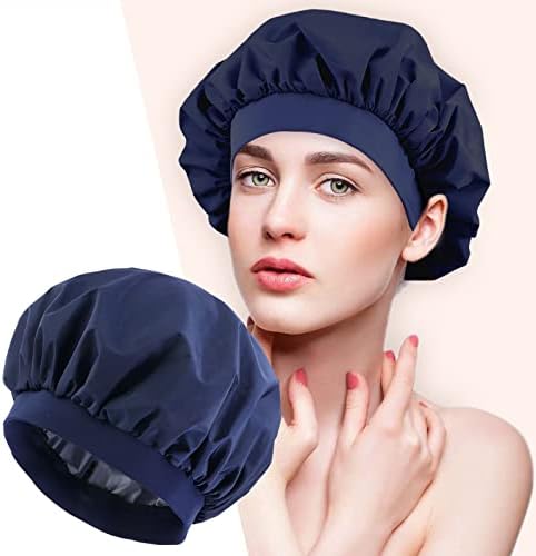 Vefsu kape za tuširanje za kupanje za žene za višekratnu upotrebu vodootporne kape za tuširanje za tuširanje za višekratnu upotrebu