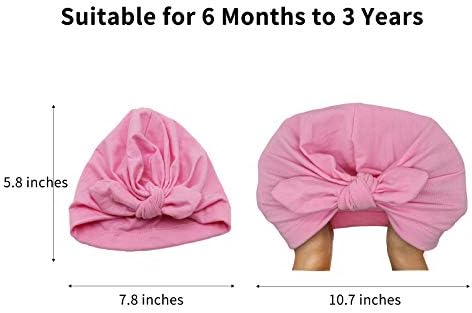 Sarfel Baby Beanie dječji šeširi 0-6 mjeseci pamučni novorođeni šeširi za djevojčice za djevojčice šeširi Bowknot dojenčad