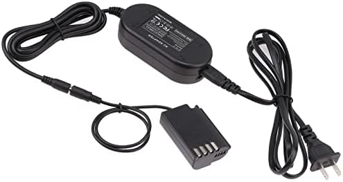 Focusfoto DMW-AC8 AC Adapter za napajanje + DMW-BLK22/DMW-DCC17 Dekodirani dekodirani kabelski komplet za kabel za spojnica Dummy baterija
