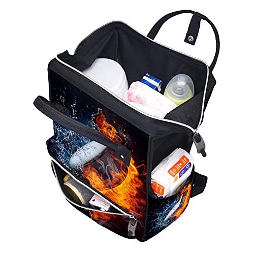 Hokejska vatrogasna voda Pelena torbe torbe mame ruksak Veliki kapacitet Pelena vrećica za njegu za njegu beba za njegu bebe