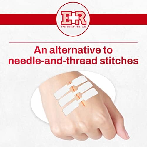Ikad spremni sterilne trake za prvu pomoć, pojedinačno zamotani zavoj za zatvaranje rana za zaštitu od malih rana, ½ ”x 2 ¾” - 100