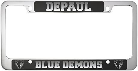 Okvir registarskih tablica od nehrđajućeg čelika - depaul plavi demoni