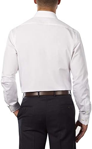 Van Heusen muška opremljena bijela košulja za odijevanje od popločanog