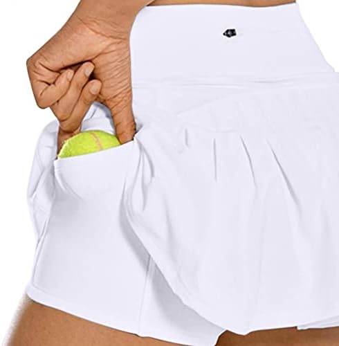 Ženske kratke hlače s džepovima trening atletske teretane joge kratke hlače za žene s linijom