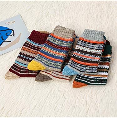 Čarape za vune od stoljeća za žene darovi zima toplo debele pletene čarape za posade božićni pokloni Slouch čarape čizme čarape