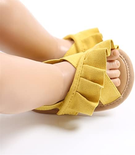 ; / ljetne sandale za dječake i djevojčice s neklizajućim mekim potplatom dječje papuče pamučne cipele za dječji krevetić prvi šetač