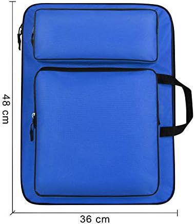 Vodootporni portfelj umjetnika kućišta platno torbe Umjetnost noseći torba za rame multifunkcionalna tota 8k torba za crtanje za skiciranje