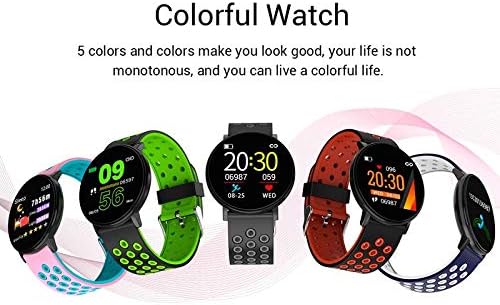 SDFGH Smart Watch Muškarci Žene Krvni tlak Smartwatch Watch vodootporni tragač otkucaja srca Sport Sat Pamet Smart for Android iOS
