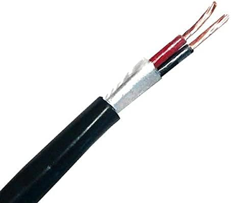 Prilagođeni kabelski priključak 16 AWG 2 vodič izravno ukop zaštićen kabelom za sunce i vodu za sigurnost/alarm/pristup pristupu/zvuk