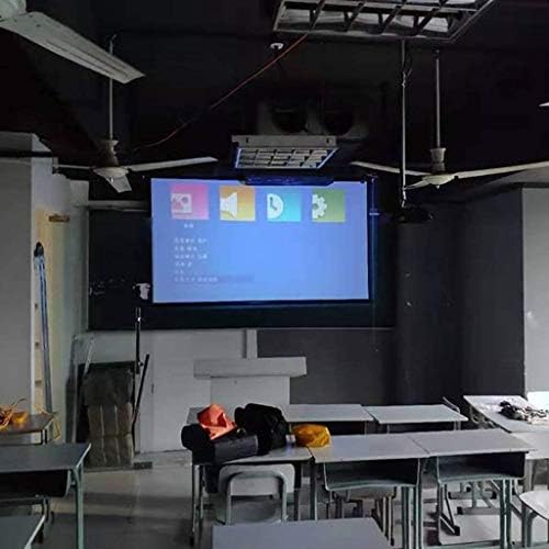 Zaslon projektora Zeelyde, zidni montirani za kućni prijenosni zaslon visoke razlučivosti, sklopiv i jednostavan za instalaciju, za