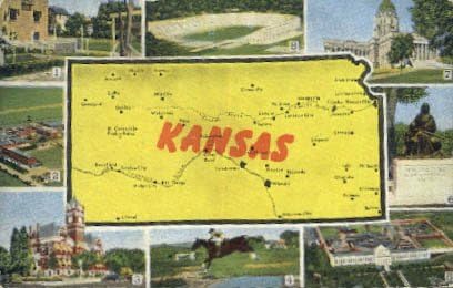 Dodge City, Kansas, razglednica
