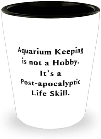 Jedinstvena ideja čuvanje akvarija, zadržavanje akvarija nije hobi. To je postapokaliptična životna vještina, Gag je pucao staklo za