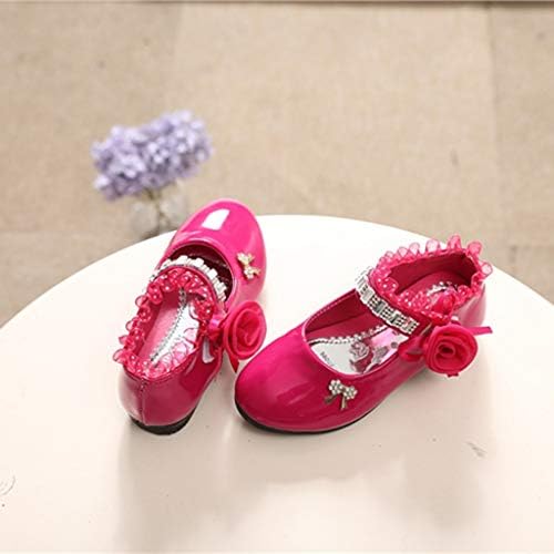 Cipele za djevojčice s cvjetnim uzorkom neklizajuće mekane cipele s niskom potpeticom Marija Jane cipele s princezom s cvjetnim uzorkom